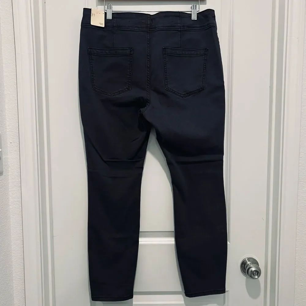 Anthropologie Pilcro High-Rise Darted Skinny Jeans in Black Women’s Sz. 31 NWT - Picture 6 of 14